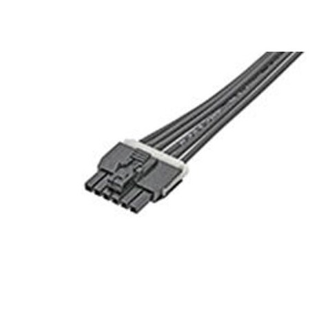 Molex Nano-Fit-To-Nano-Fit Off-The-Shelf (Ots) Cable Assembly, Single Row 1451300610